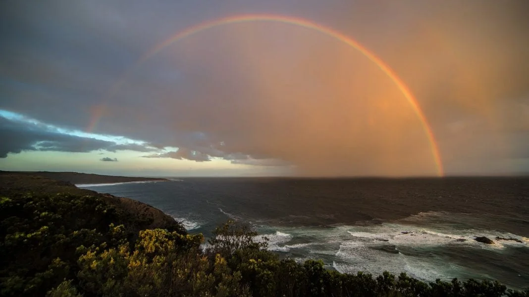 arcobaleno paesaggio