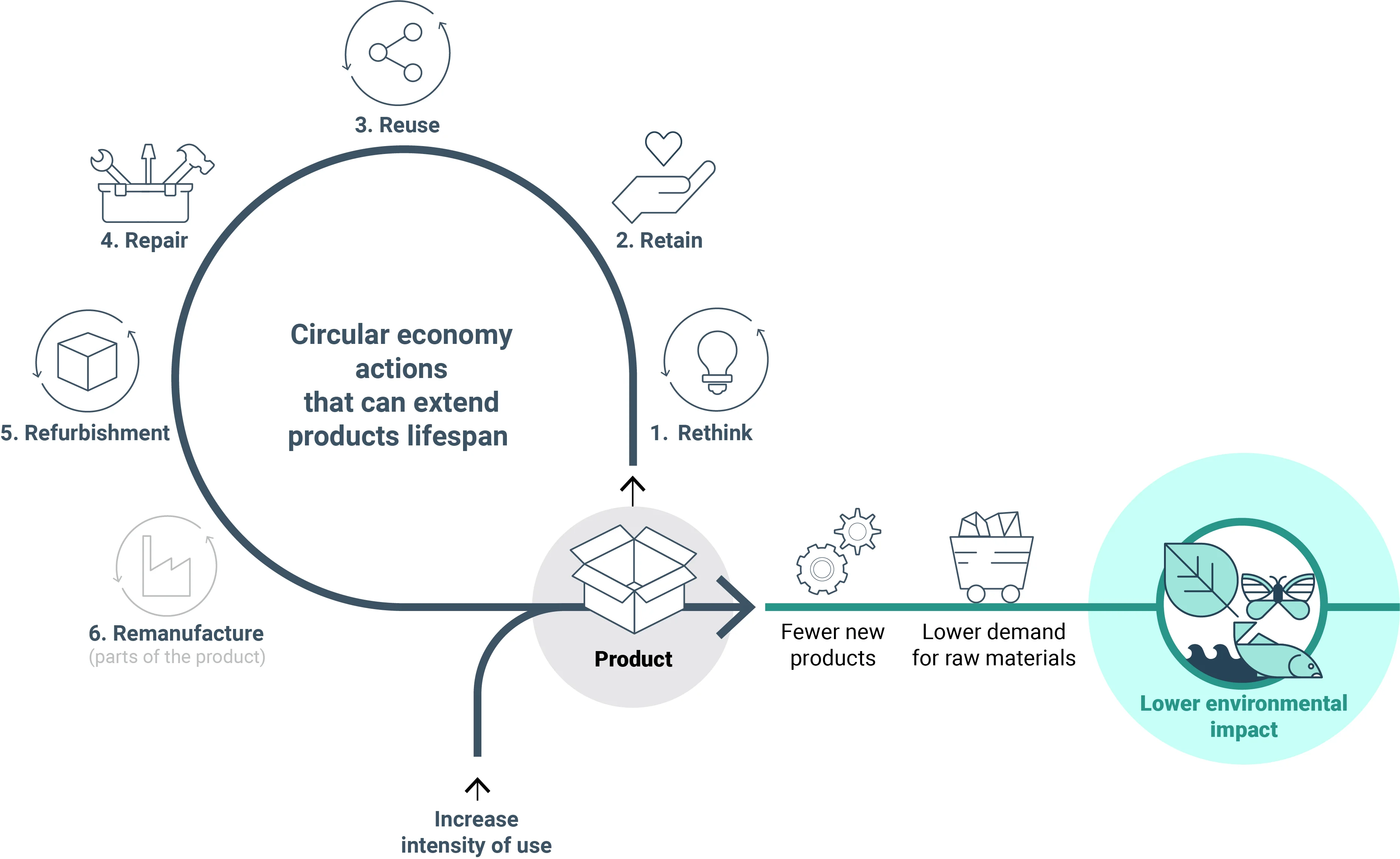 economia circolare durabilit&agrave;