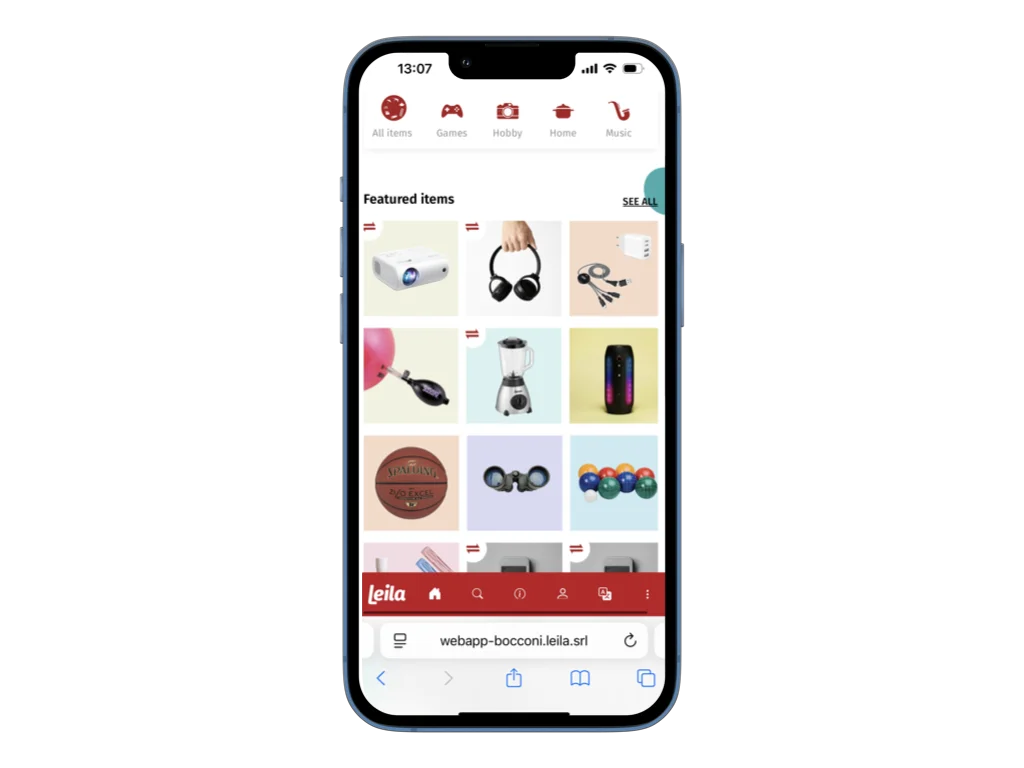 oggettoteca product as service