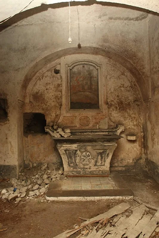 santa luciella interno prima