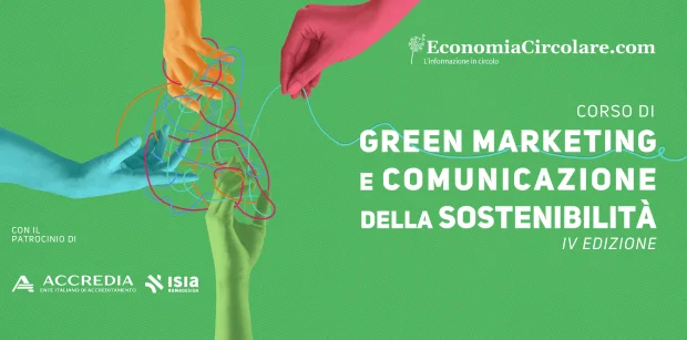 corso green marketing banner