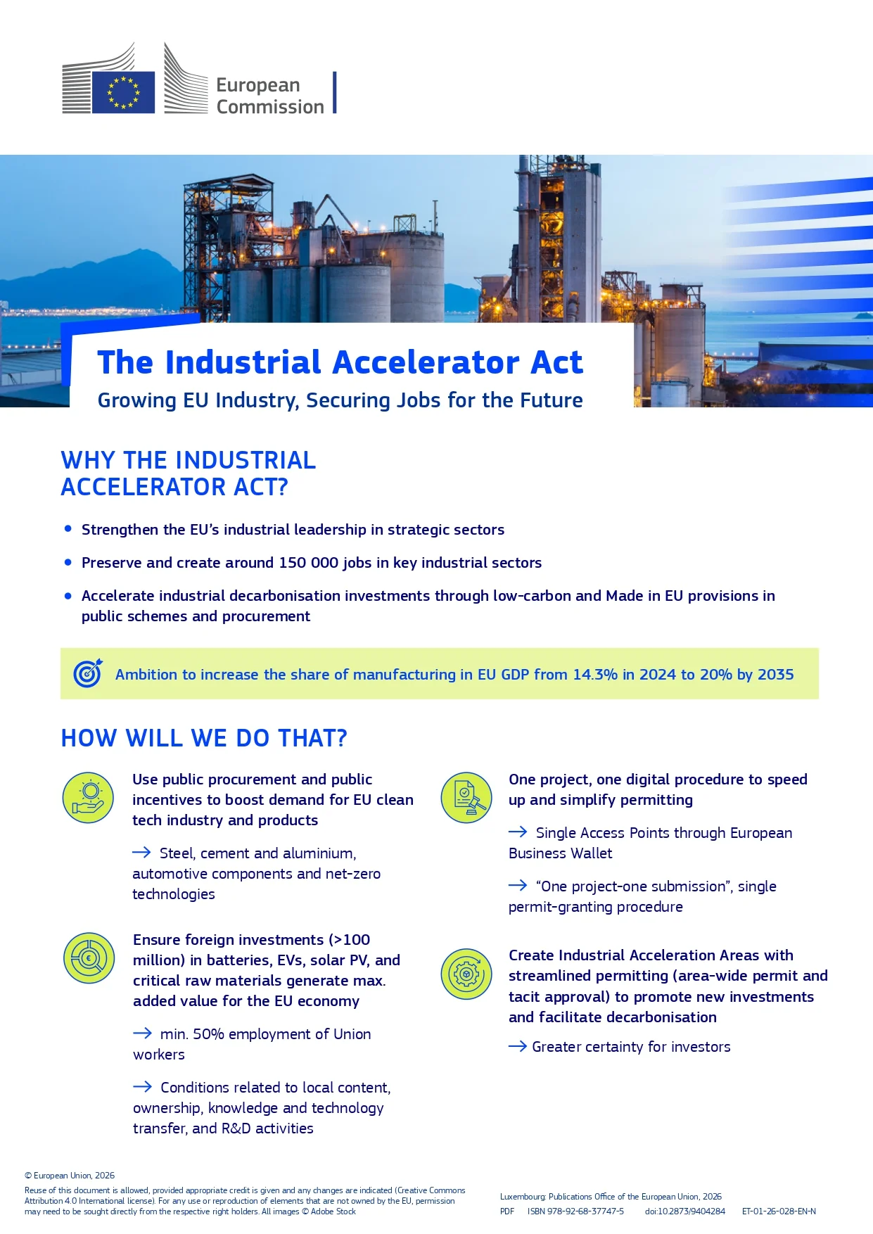 Industrial Accelerator Act  