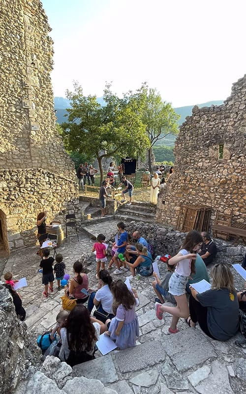 castello abruzzo evento teatrale