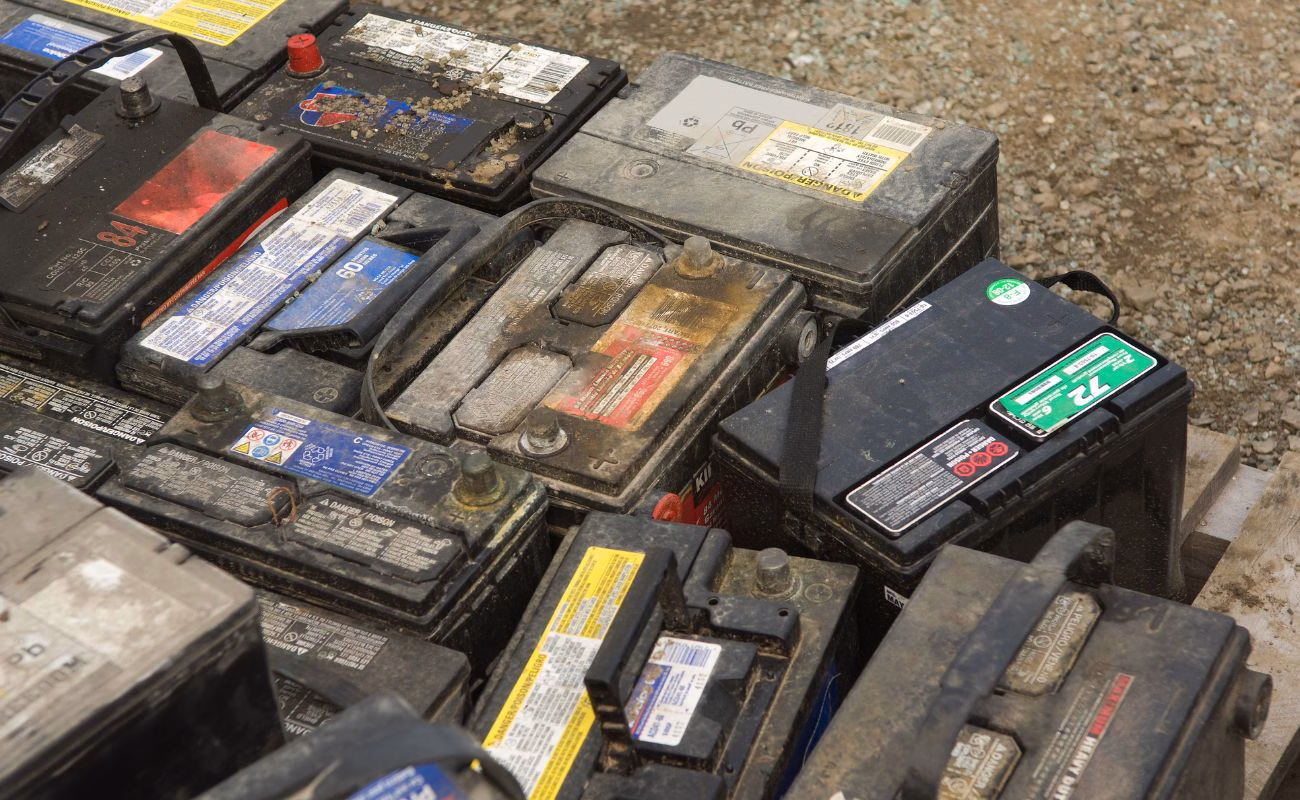 batterie auto rifiuti