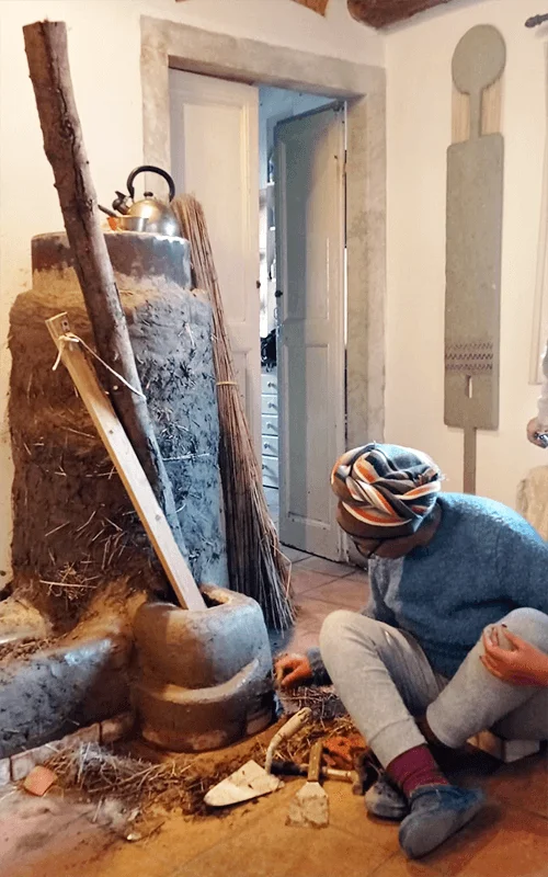 rocket stove rifinitura