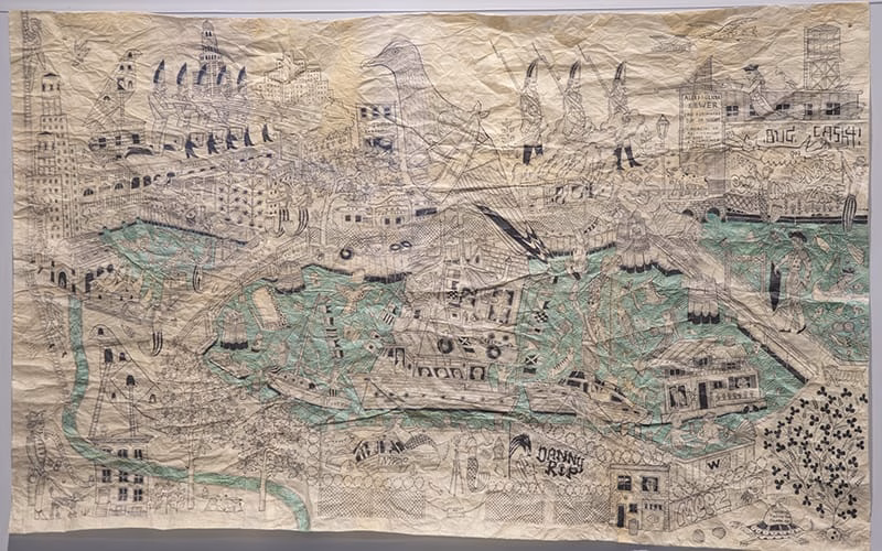mostra new york mappa