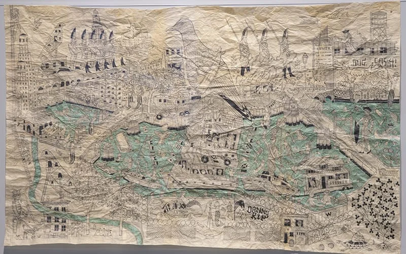 mostra new york mappa