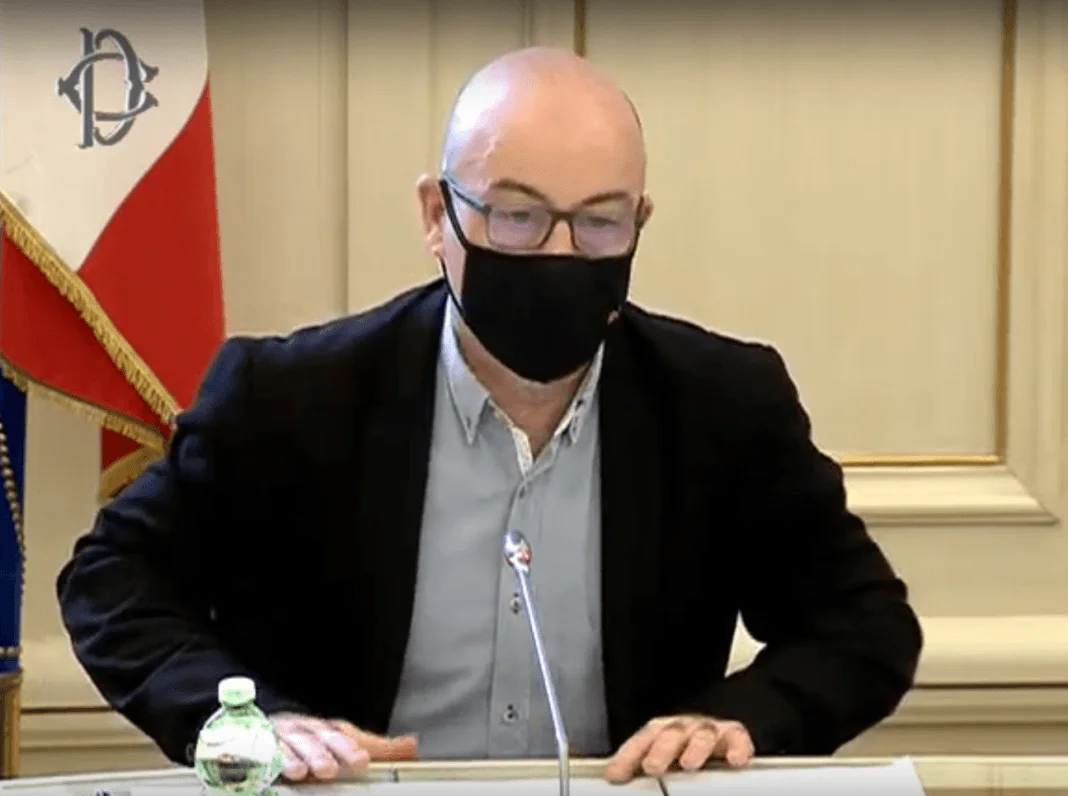 cingolani in parlamento