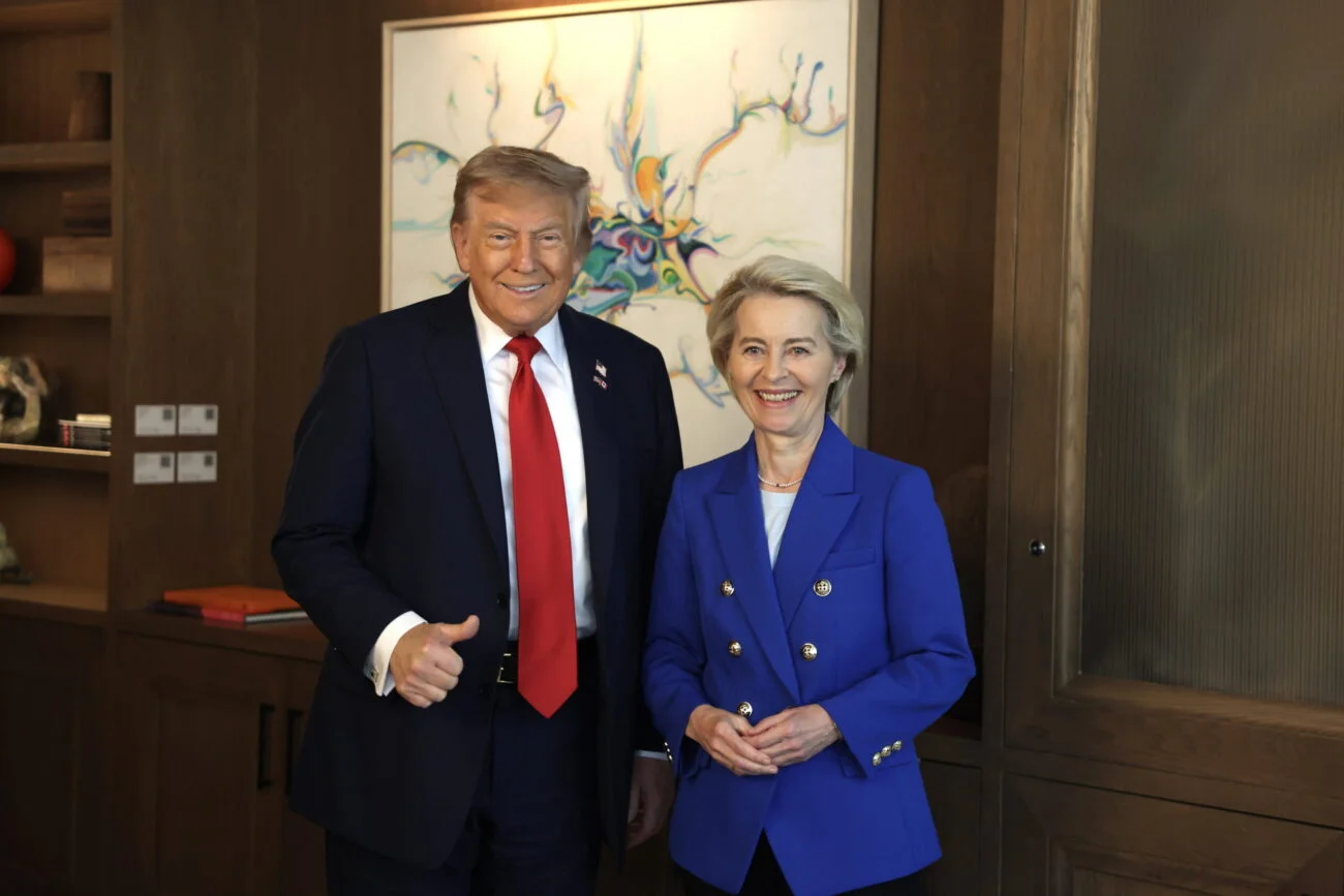 dazi usa trump von der leyen