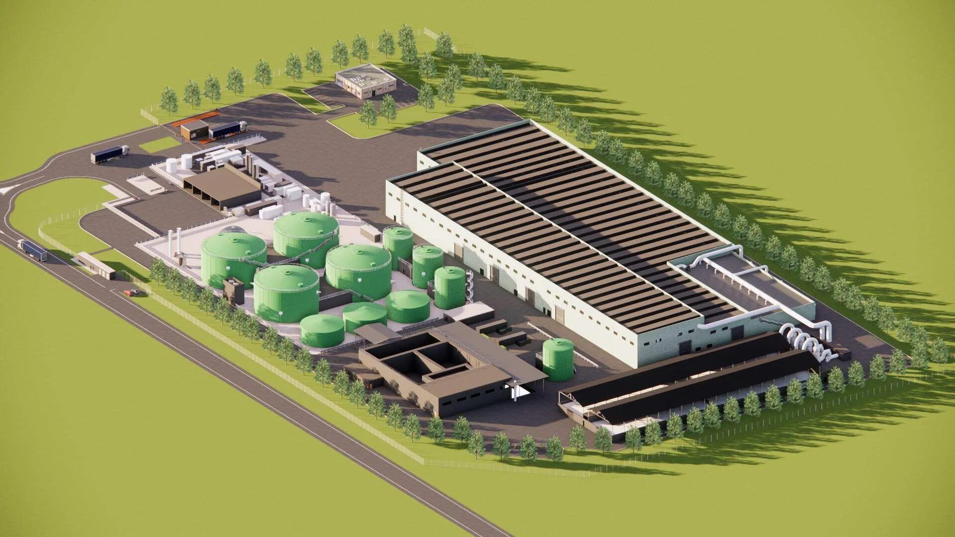 render biodigestore casal selce