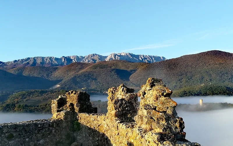 castello abruzzo vista torre