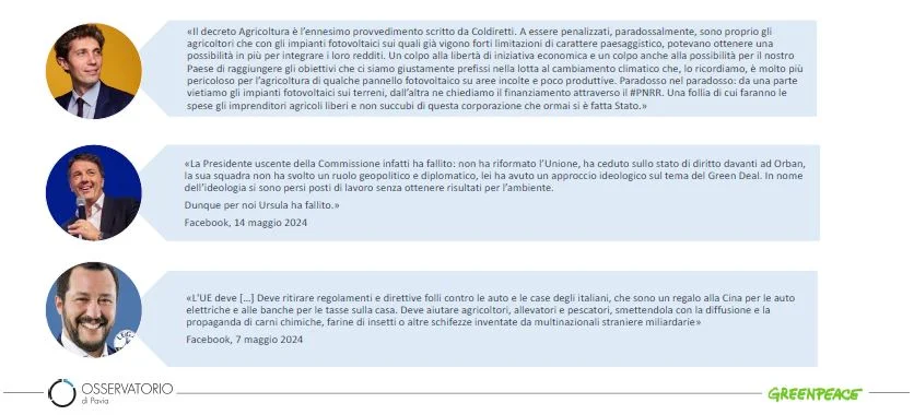 elezioni ambiente clima