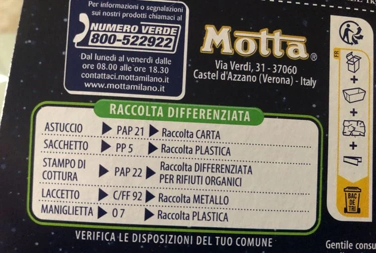panettone motta
