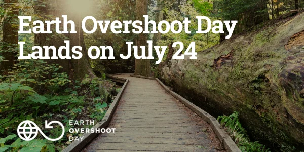overshoot day della terra 2025. quando &egrave; quest'anno
