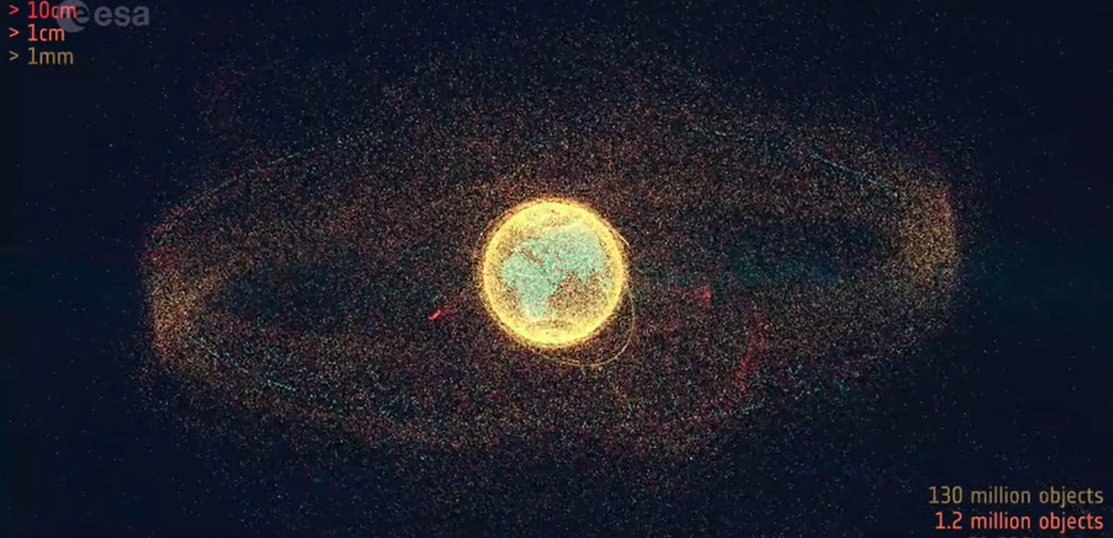 esa rifiuti spaziali