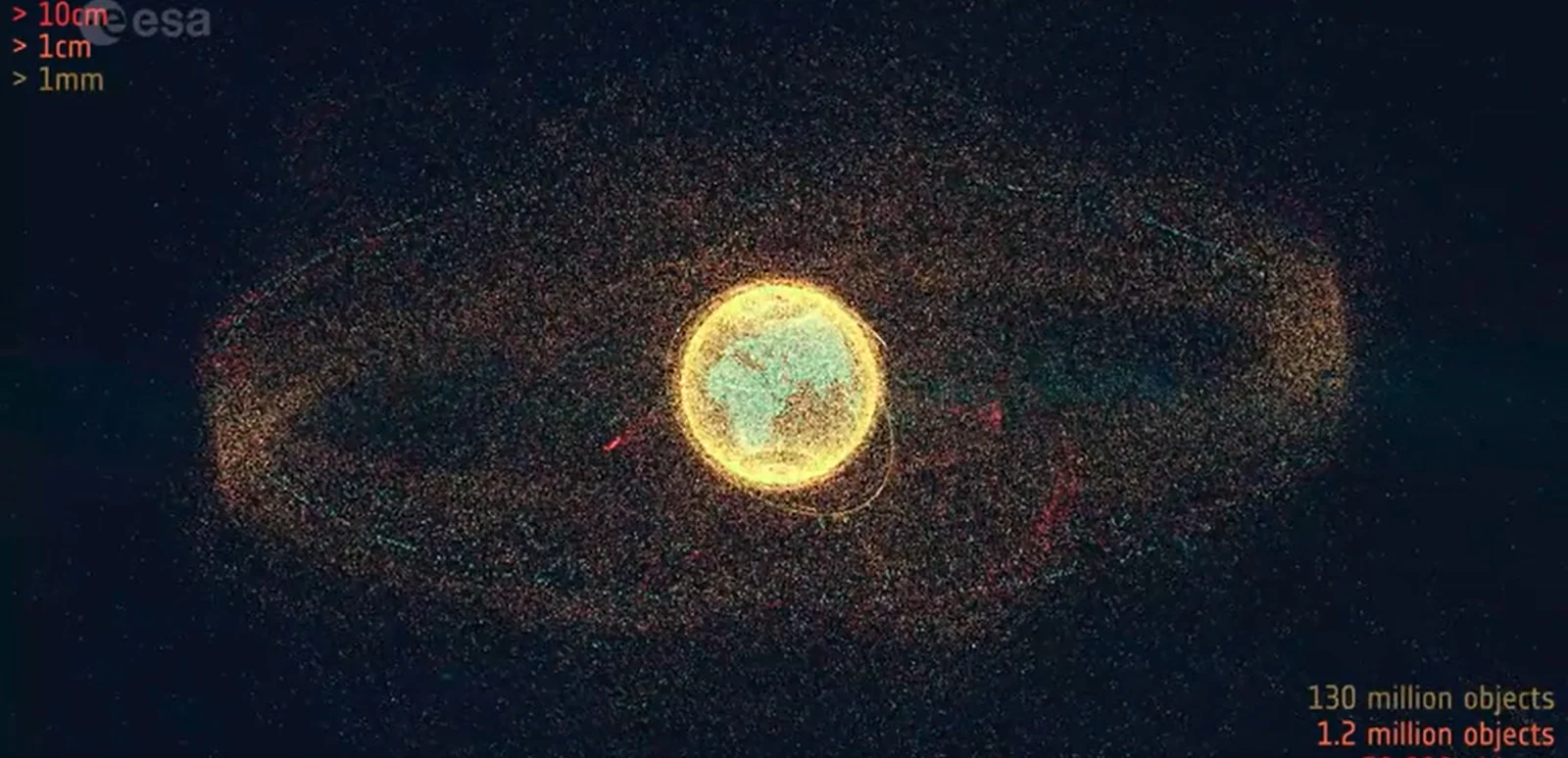esa rifiuti spaziali