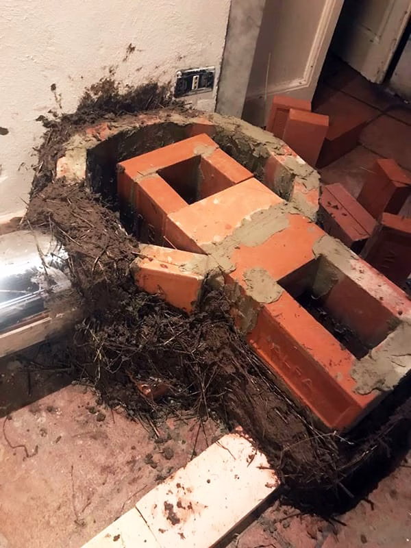 rocket stove mattoni