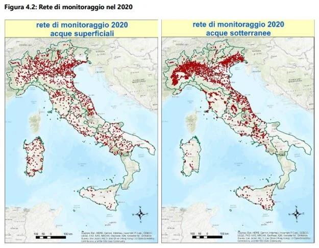 acqua pesticidi
