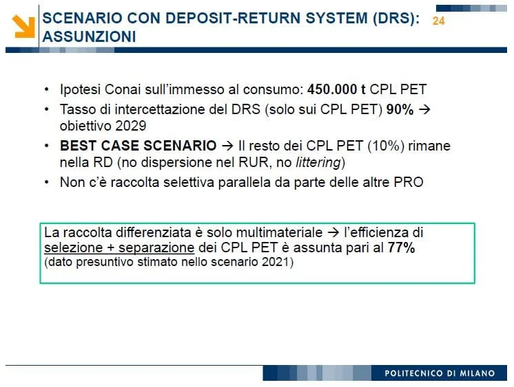 deposito cauzione DRS