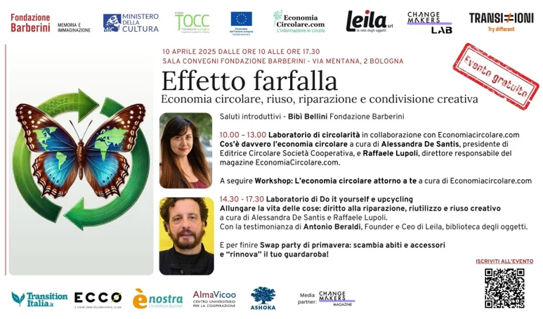 effetto farflalla bologna economia circolare
