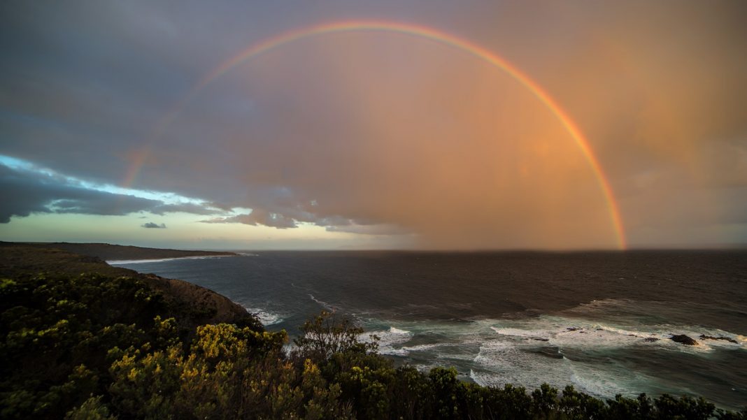 arcobaleno paesaggio