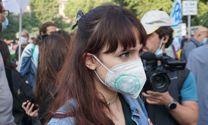 Martina Comparelli, portavoce Fridays For Future Italia