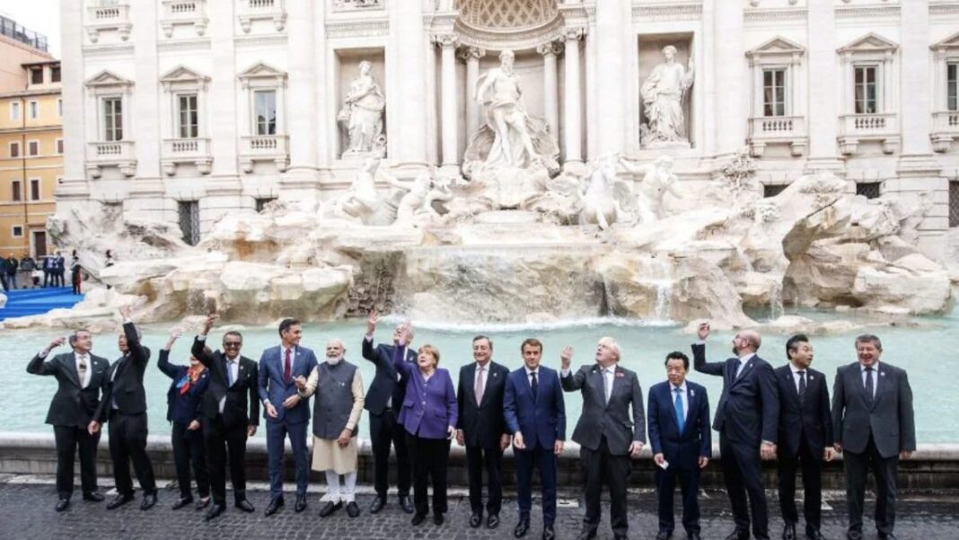 g20 fontana di trevi