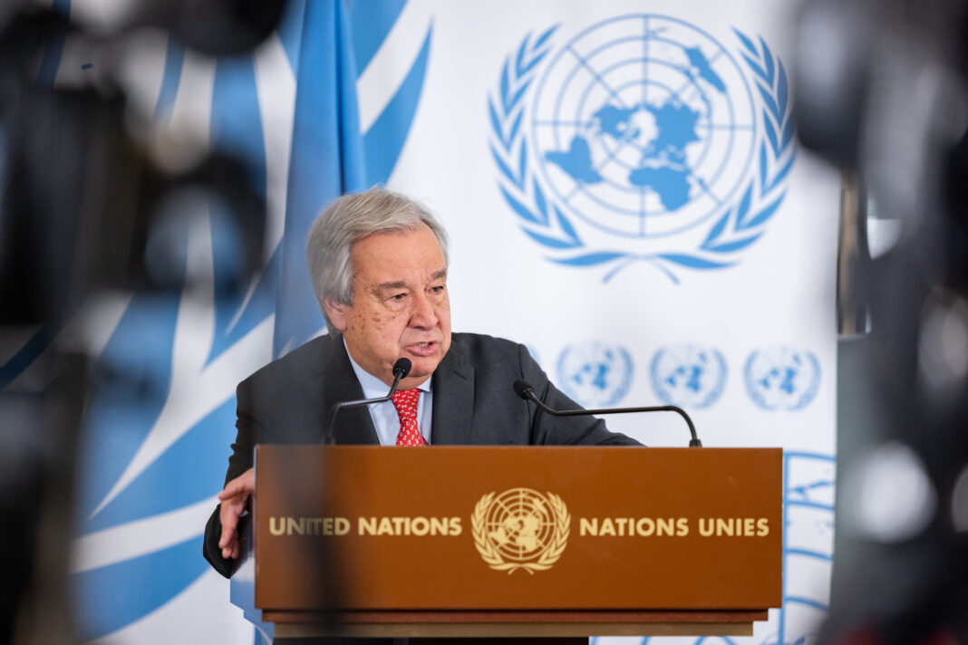 Antonio Guterres ONU clima giornata ambiente