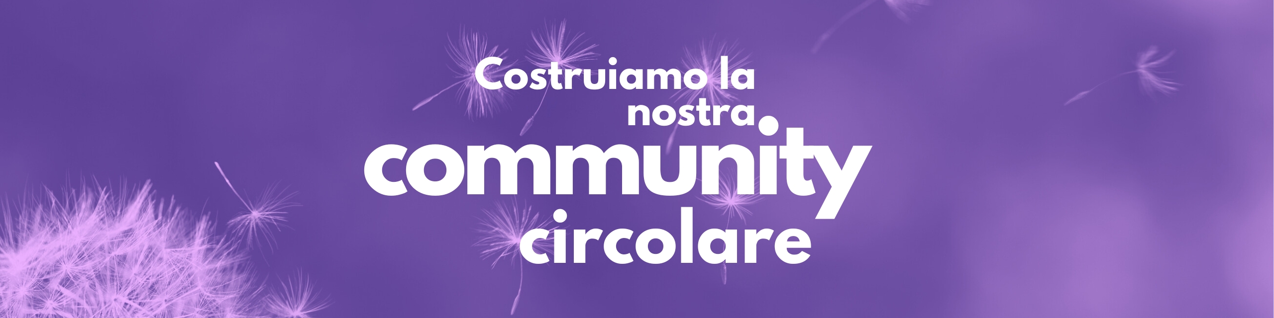 Costruiamo la community