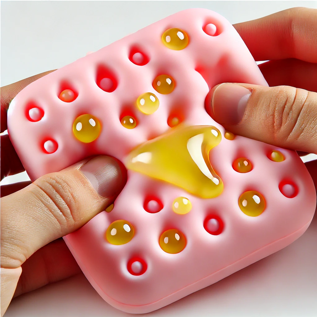 schiaccia brufoli antistress