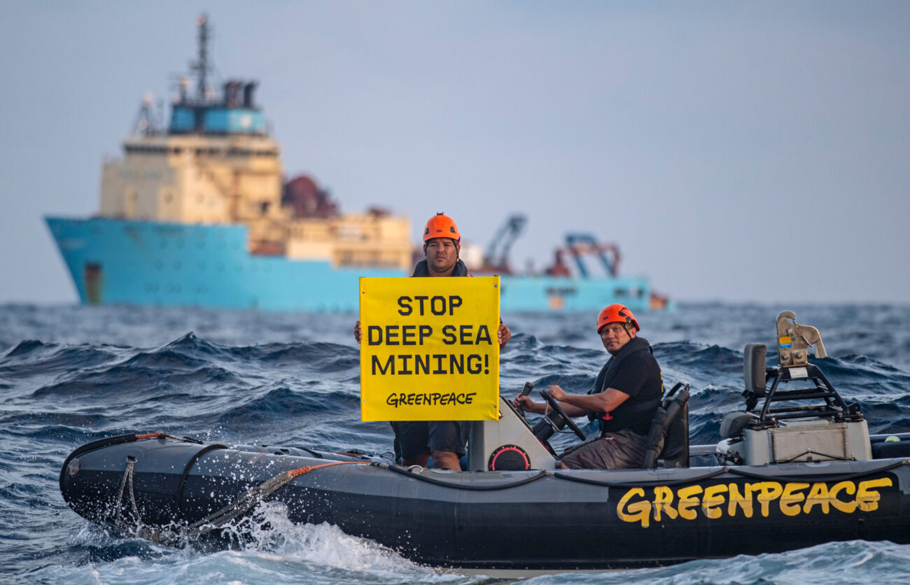 deep sea mining greenpeace