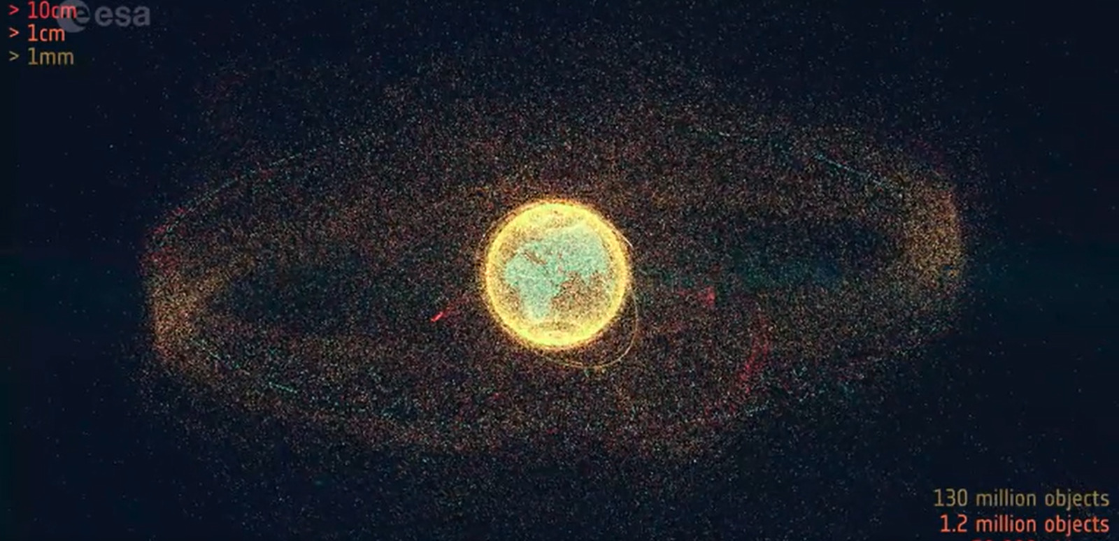 esa rifiuti spaziali