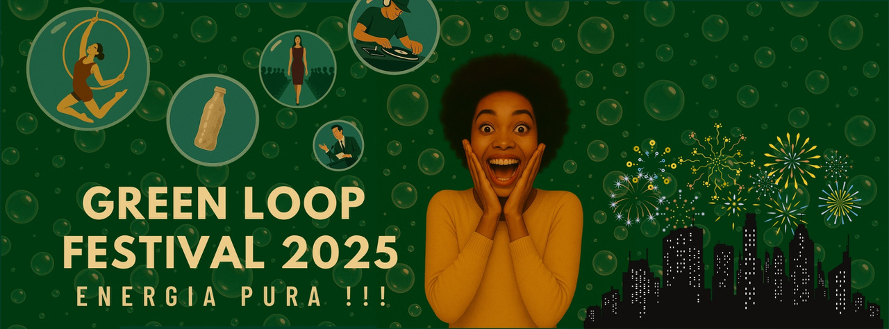 Green Loop festival banner