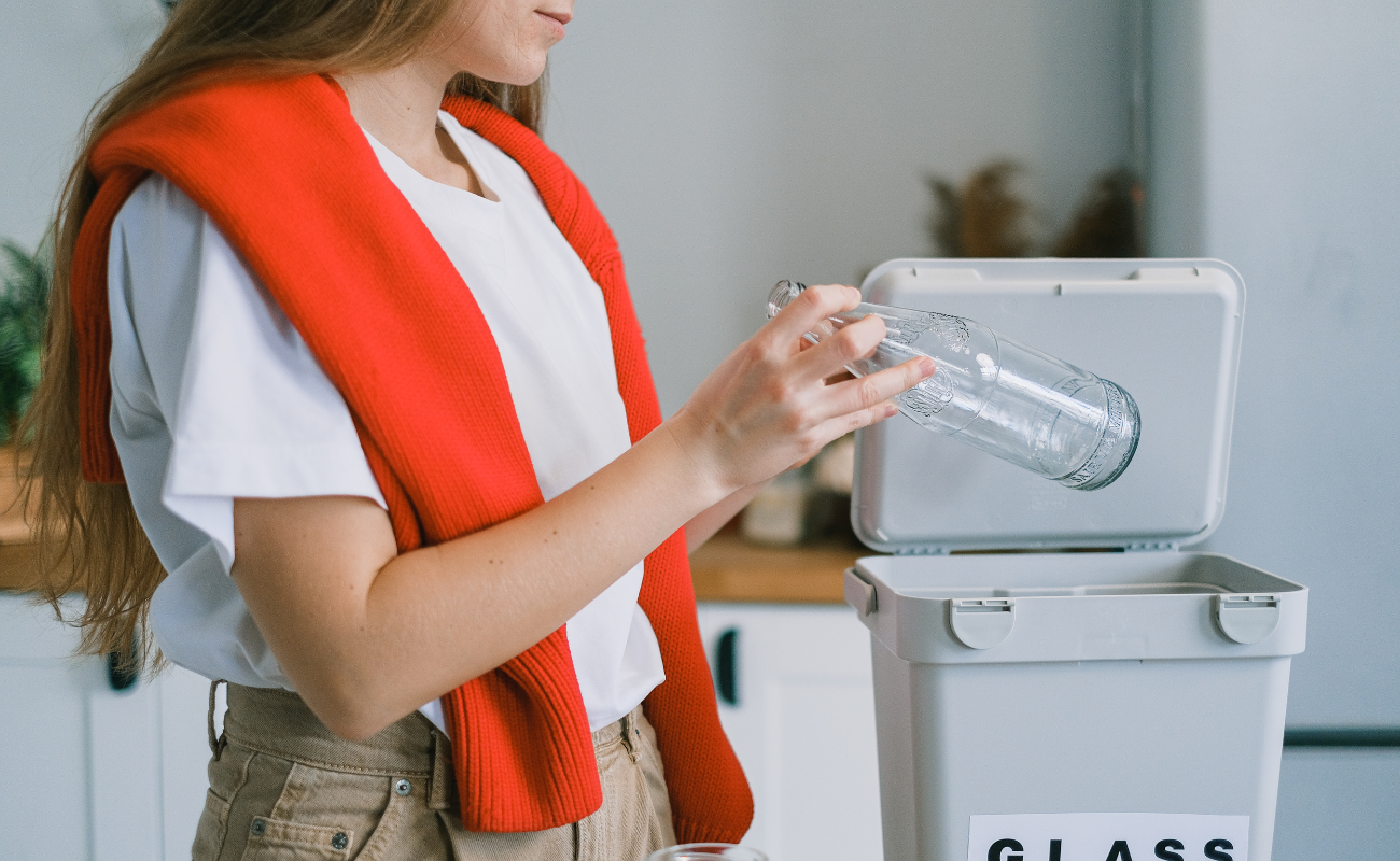 vetro guida raccolta