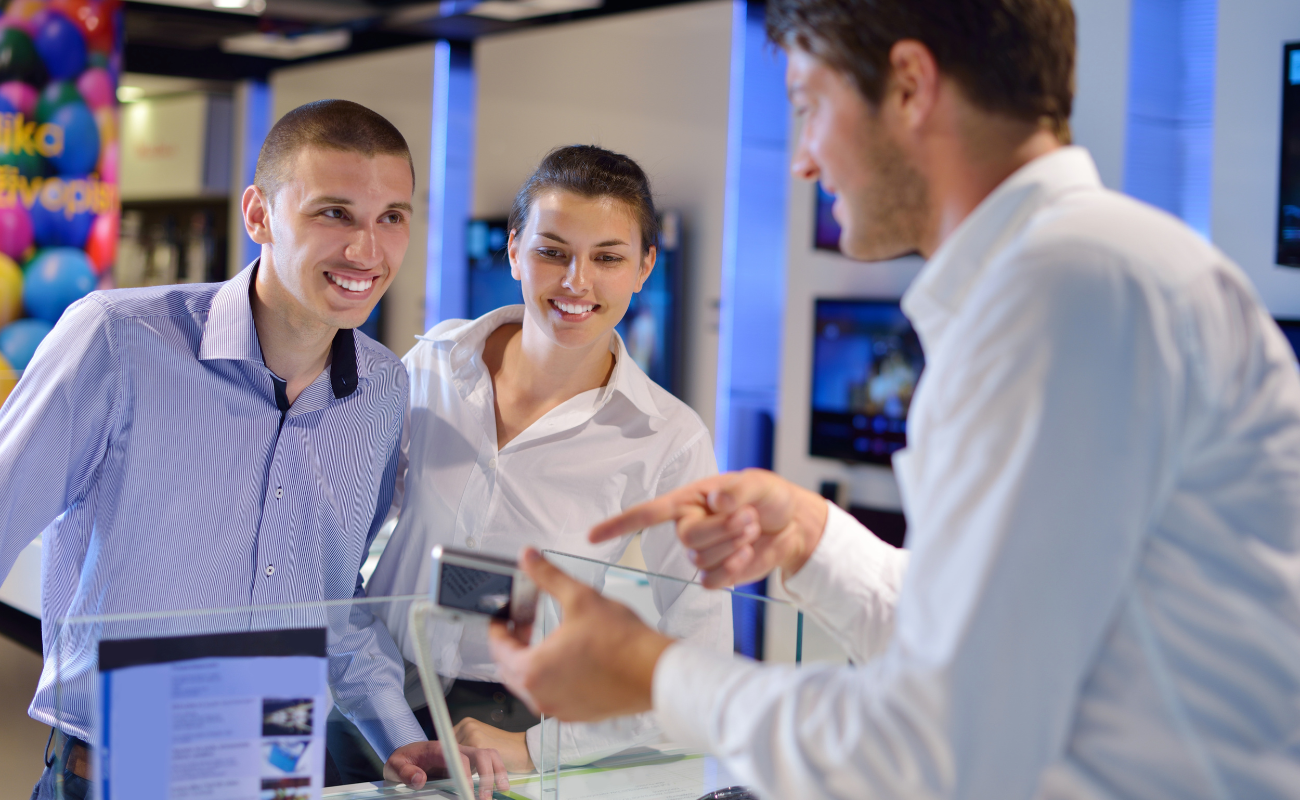 piccoli elettrodomestici negozio di elettronica