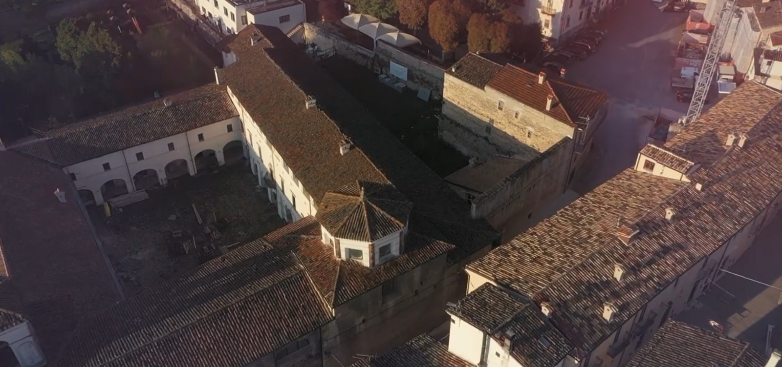 vista dall'alto di gagliano