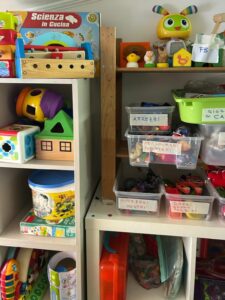 l'armadio senza chiavi giocattoli